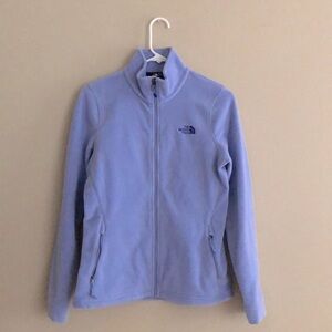 the north face women’s Palmeri fuzzy jacket Blue and Navy S